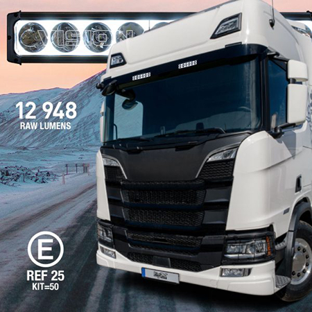 Vision X Europe Scania XPR-H6S Sun Visor